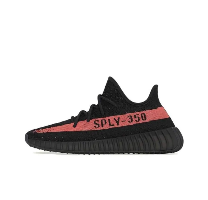 Adidas Yeezy Boost 350 V2 Red Stripe ( 2022 Restocks ) 