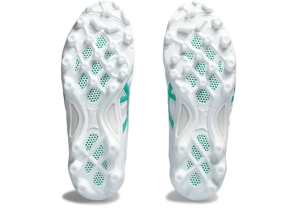 ASICS MEN'S GEL-LETHAL 19 WHITE/GREEN FOOTBALL BOOTS