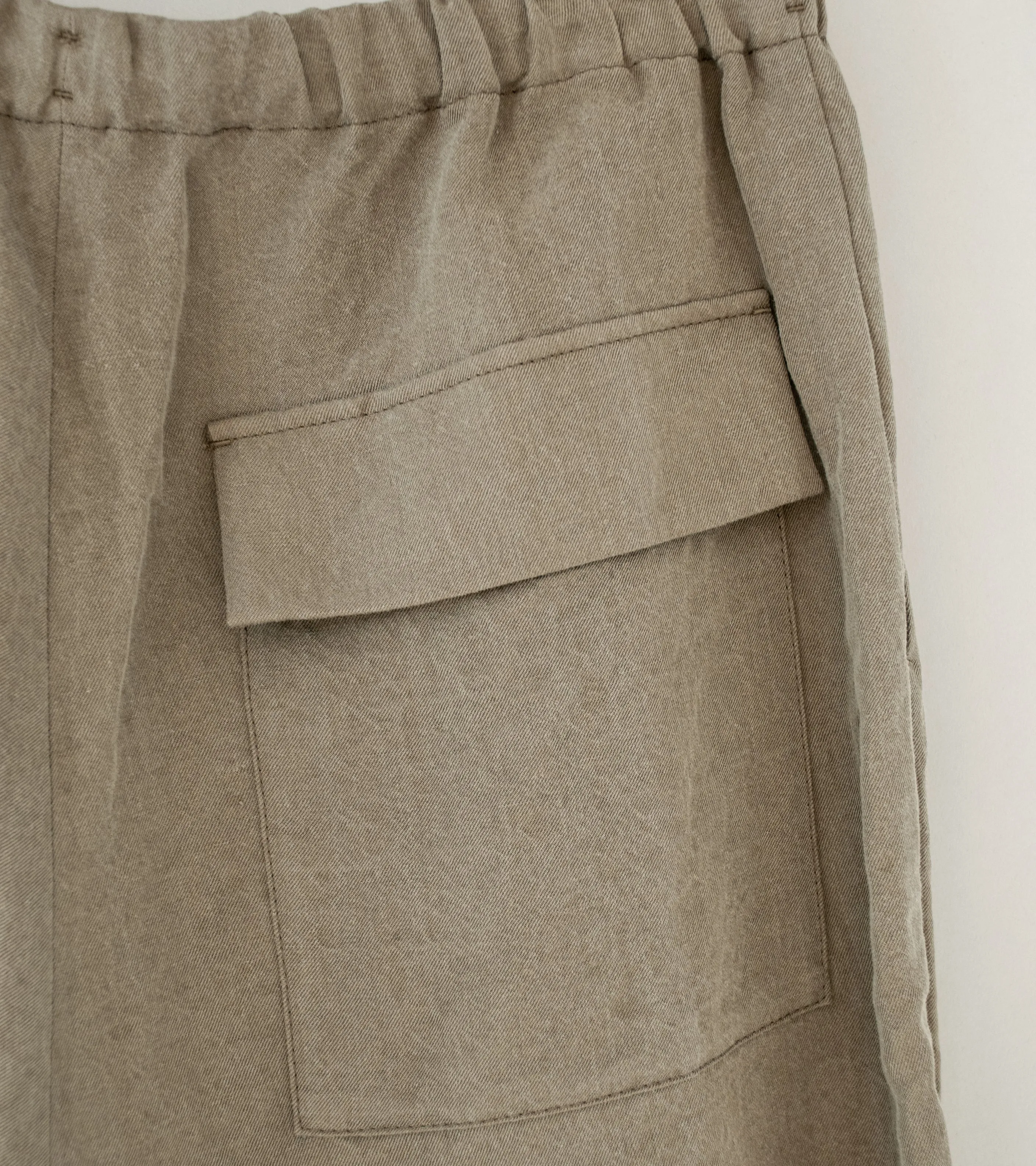 Aton 'Over Pants' (Gray Nidom Silk Linen)