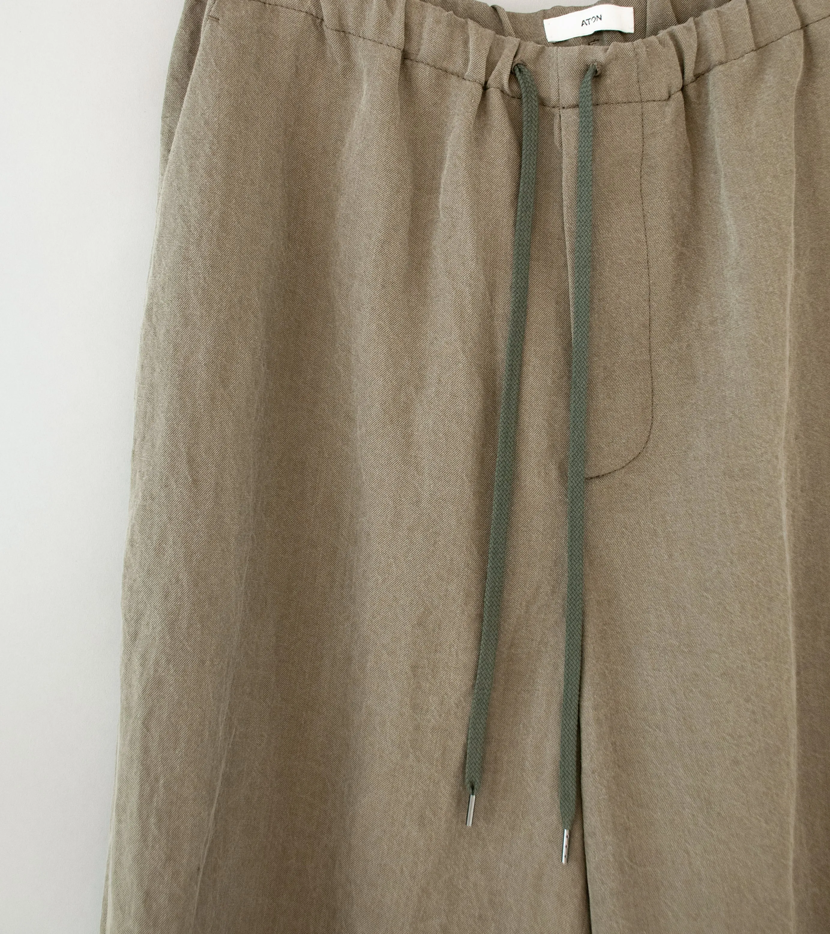 Aton 'Over Pants' (Gray Nidom Silk Linen)