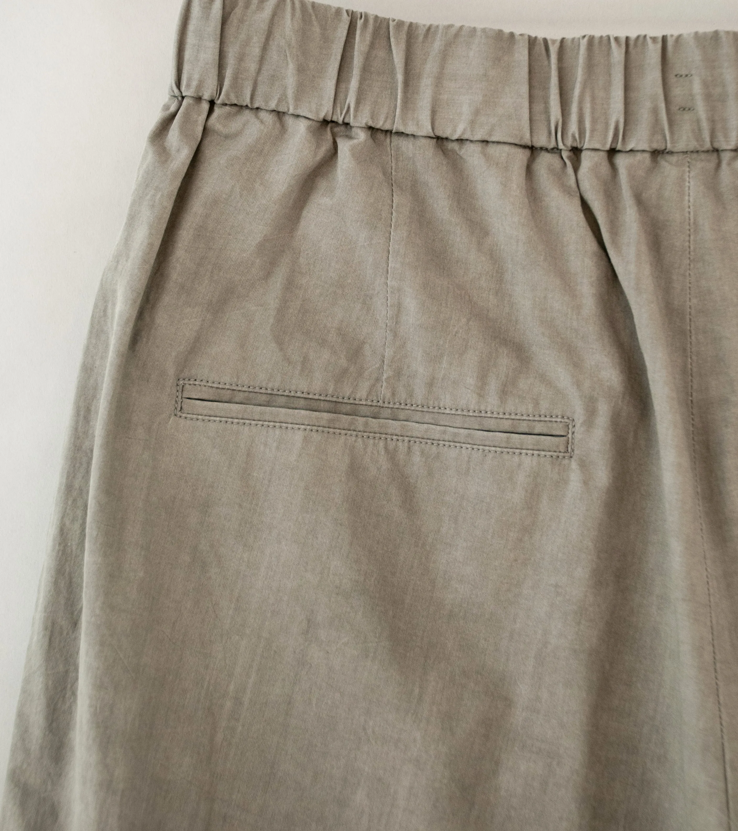 Aton 'Parachute Pants' (Sumi Kyoto Tsurizome Cotton)