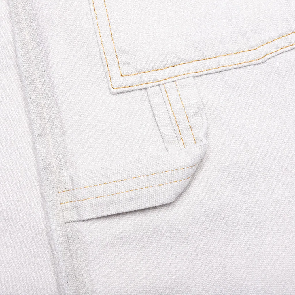 Chalk Selvedge Utility Jeans - Ice