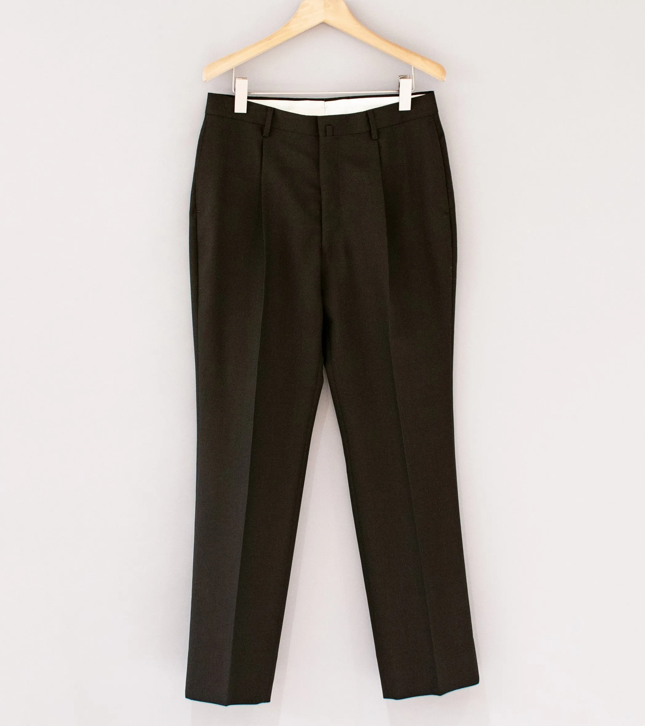 C'H'C'M' 'Single Pleat Trousers' (Brown Vintage Wool)