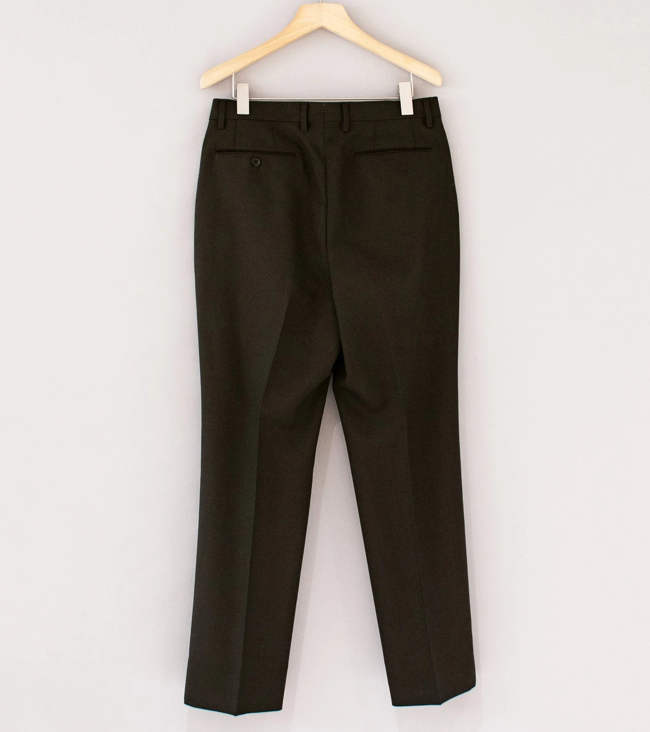 C'H'C'M' 'Single Pleat Trousers' (Brown Vintage Wool)