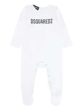 Dsquared2 Romper Logo White