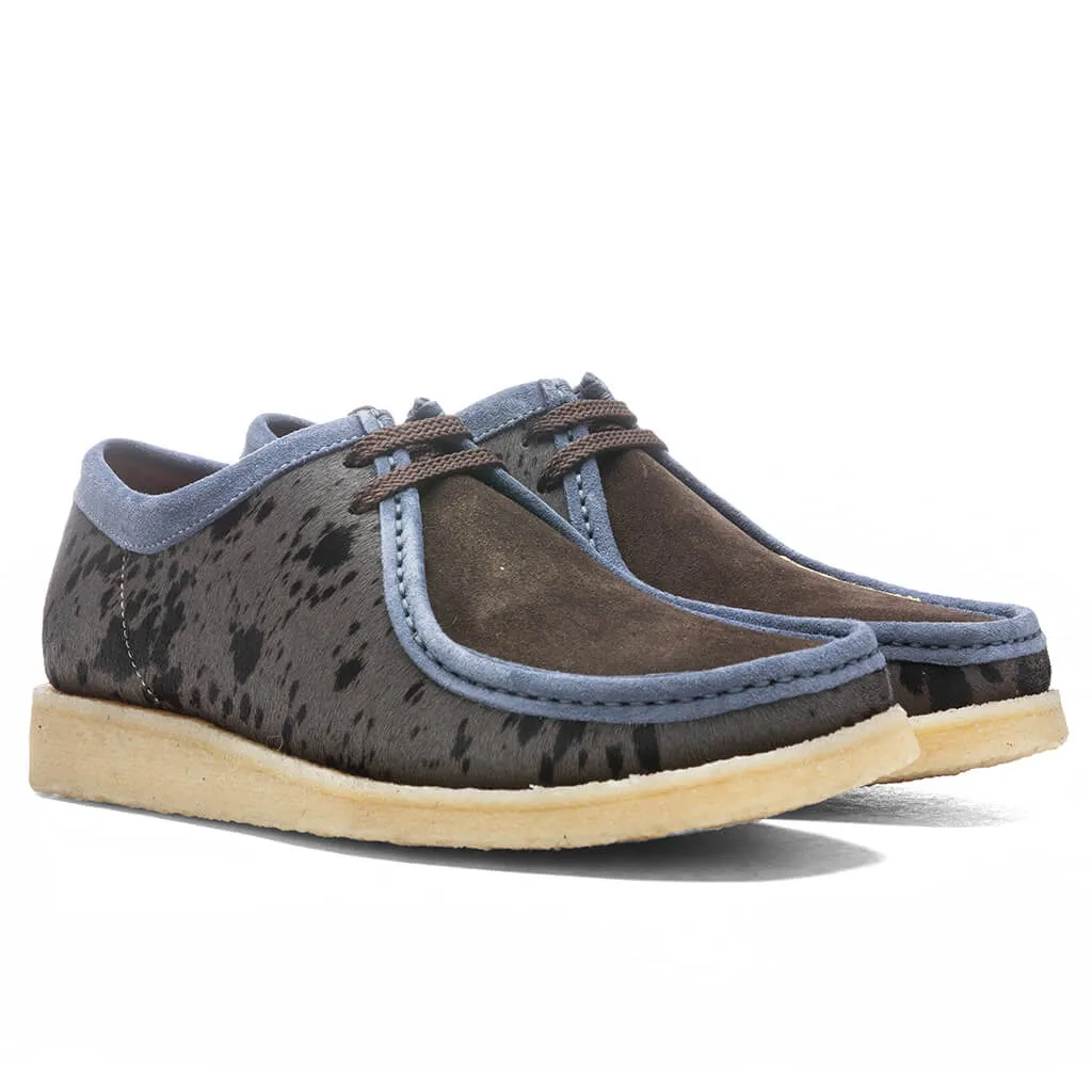 Feature x Padmore & Barnes P204 Original Low Top - Animal/Grey/Navy