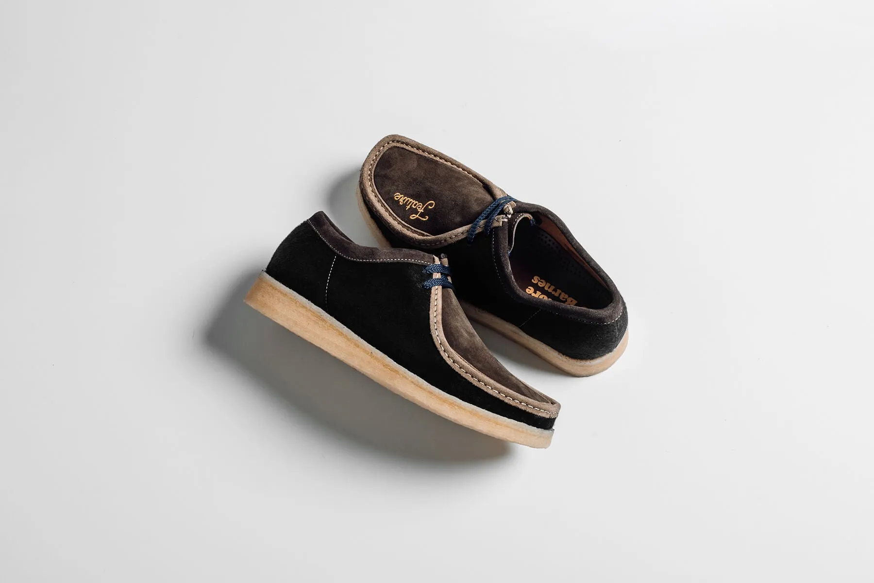 Feature x Padmore & Barnes P204 Original Low Top - Black/Brown