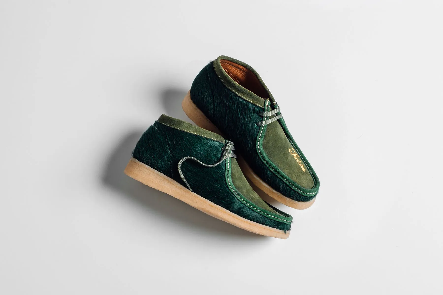 Feature x Padmore & Barnes P404 Original Boot - Green/Green