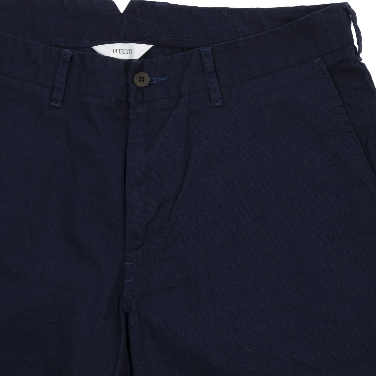 Fujito - Tapered Trousers - Navy