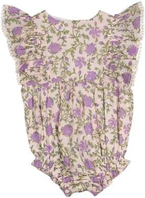 IVY ROMPER-PURPLE ROSE