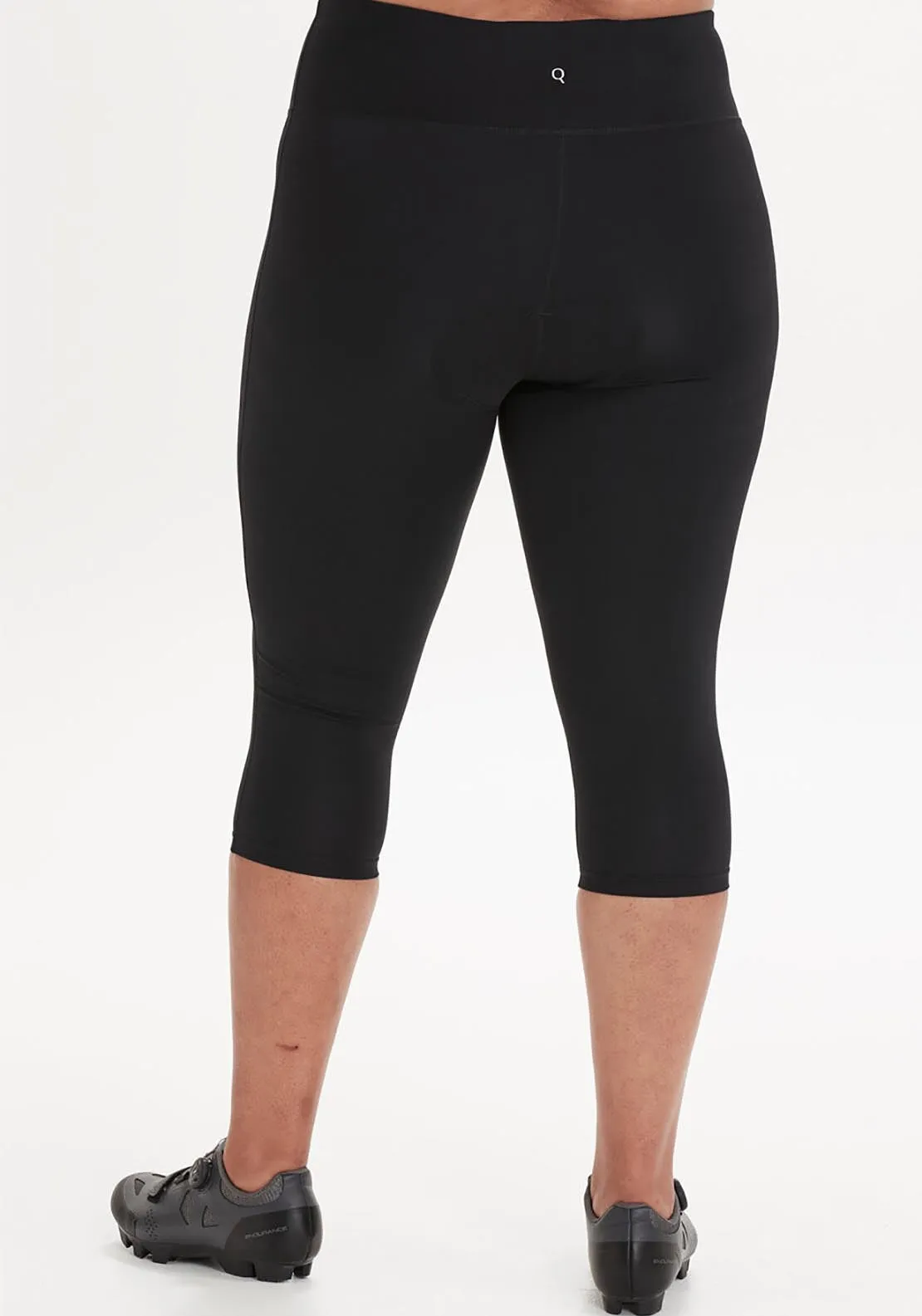 Kaisa Womens 3/4 Spin Leggings - Black