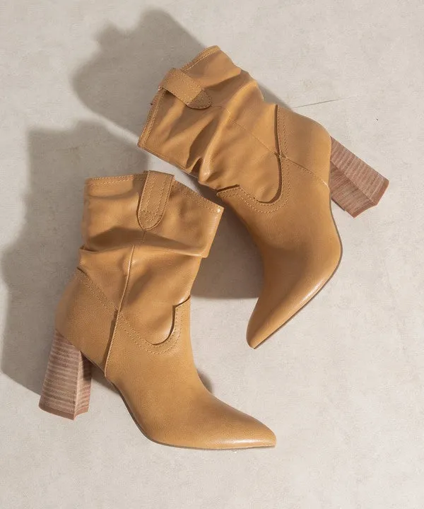 Mavis   Western Style Bootie