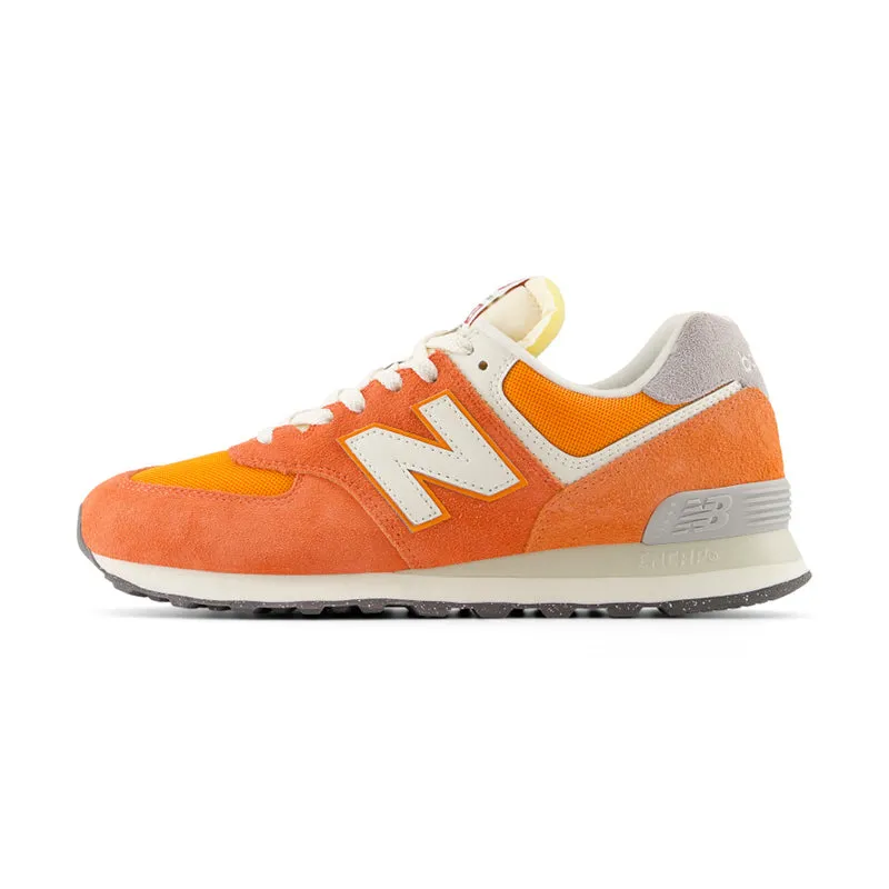 Men's 574 Atomic Orange/White