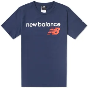 New Balance Athletics Logo TeeNavy