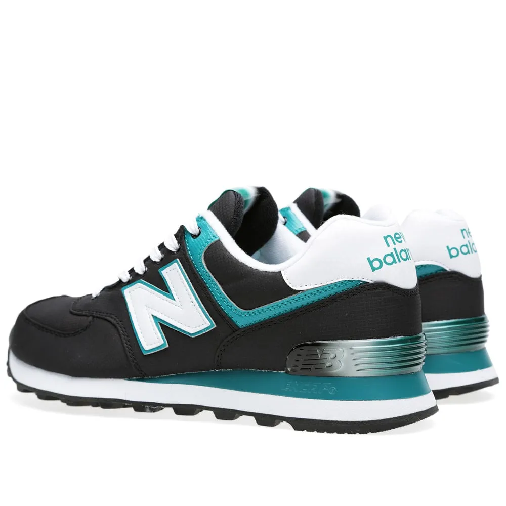 New Balance ML574APKBlack & Turquoise