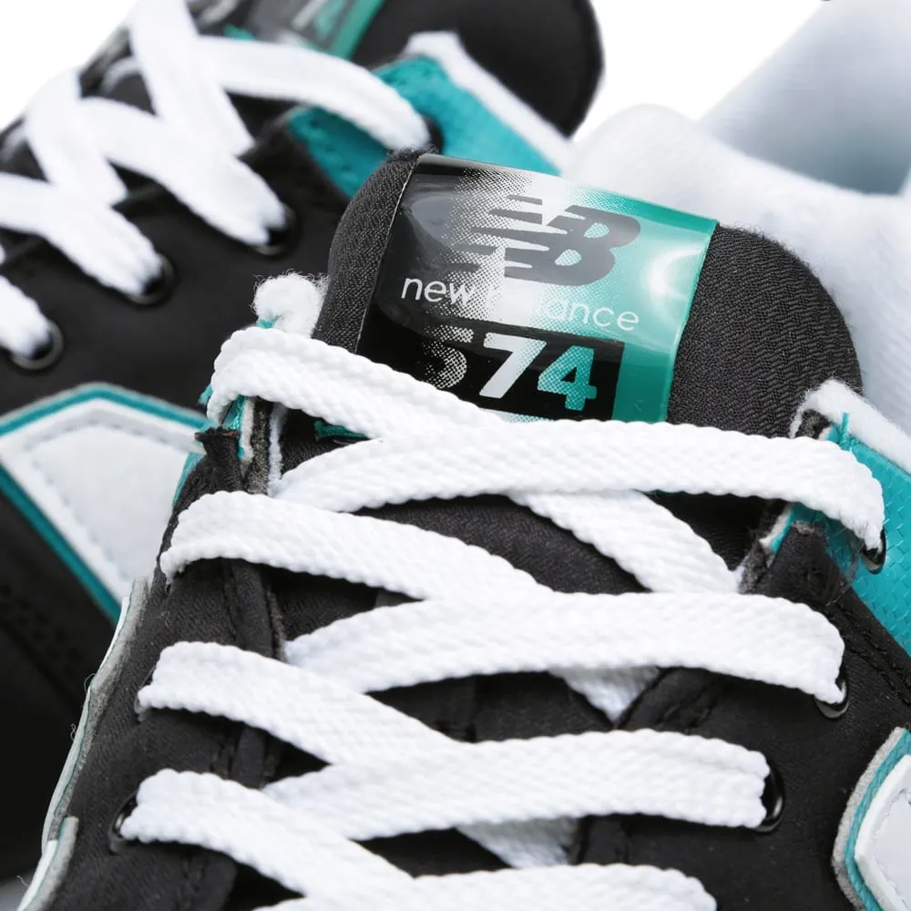 New Balance ML574APKBlack & Turquoise