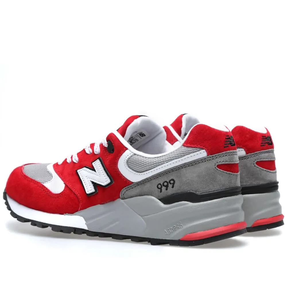 New Balance ML999SBGRed & White