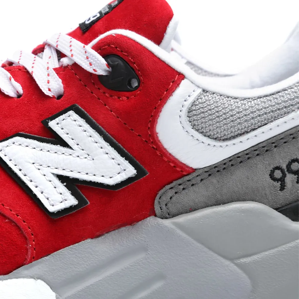 New Balance ML999SBGRed & White