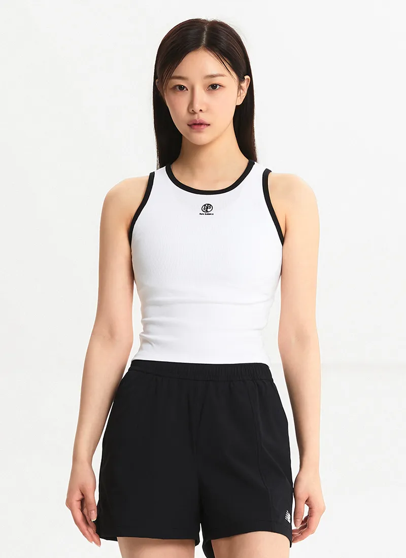 New Balance  |Street Style U-Neck Plain Cotton Tanks & Camisoles