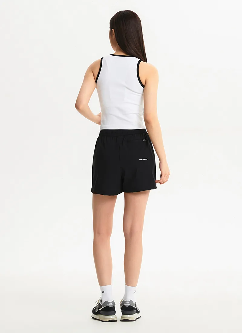 New Balance  |Street Style U-Neck Plain Cotton Tanks & Camisoles