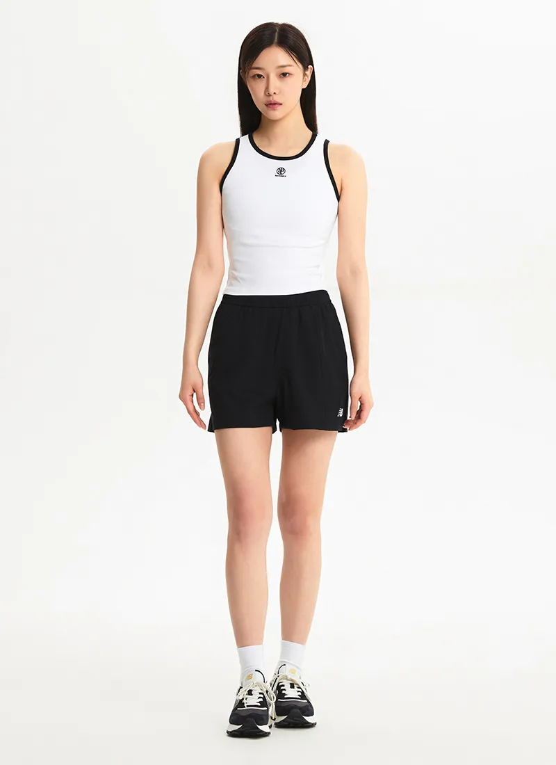 New Balance  |Street Style U-Neck Plain Cotton Tanks & Camisoles