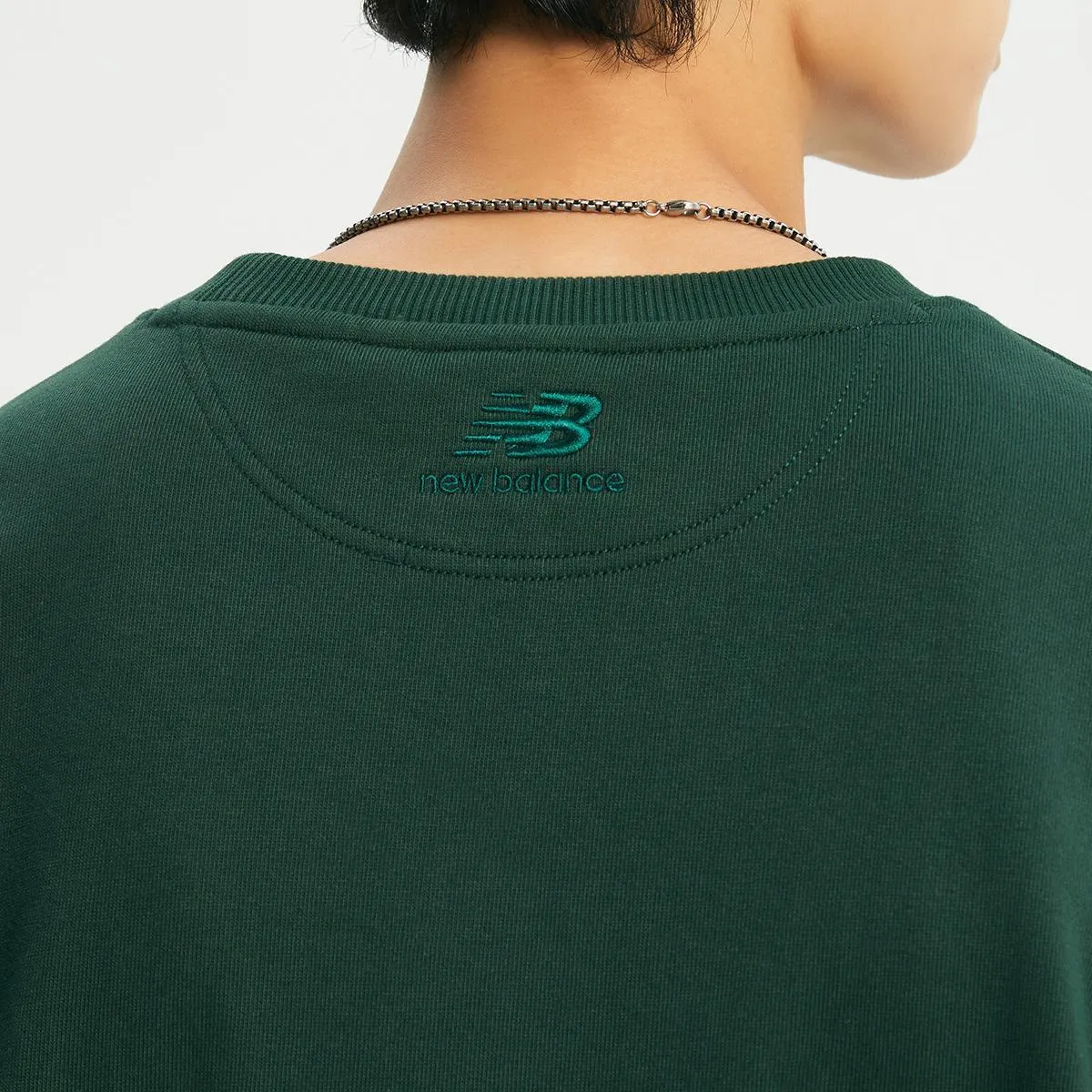 New Balance  |Unisex Street Style Logo Sweatshirts