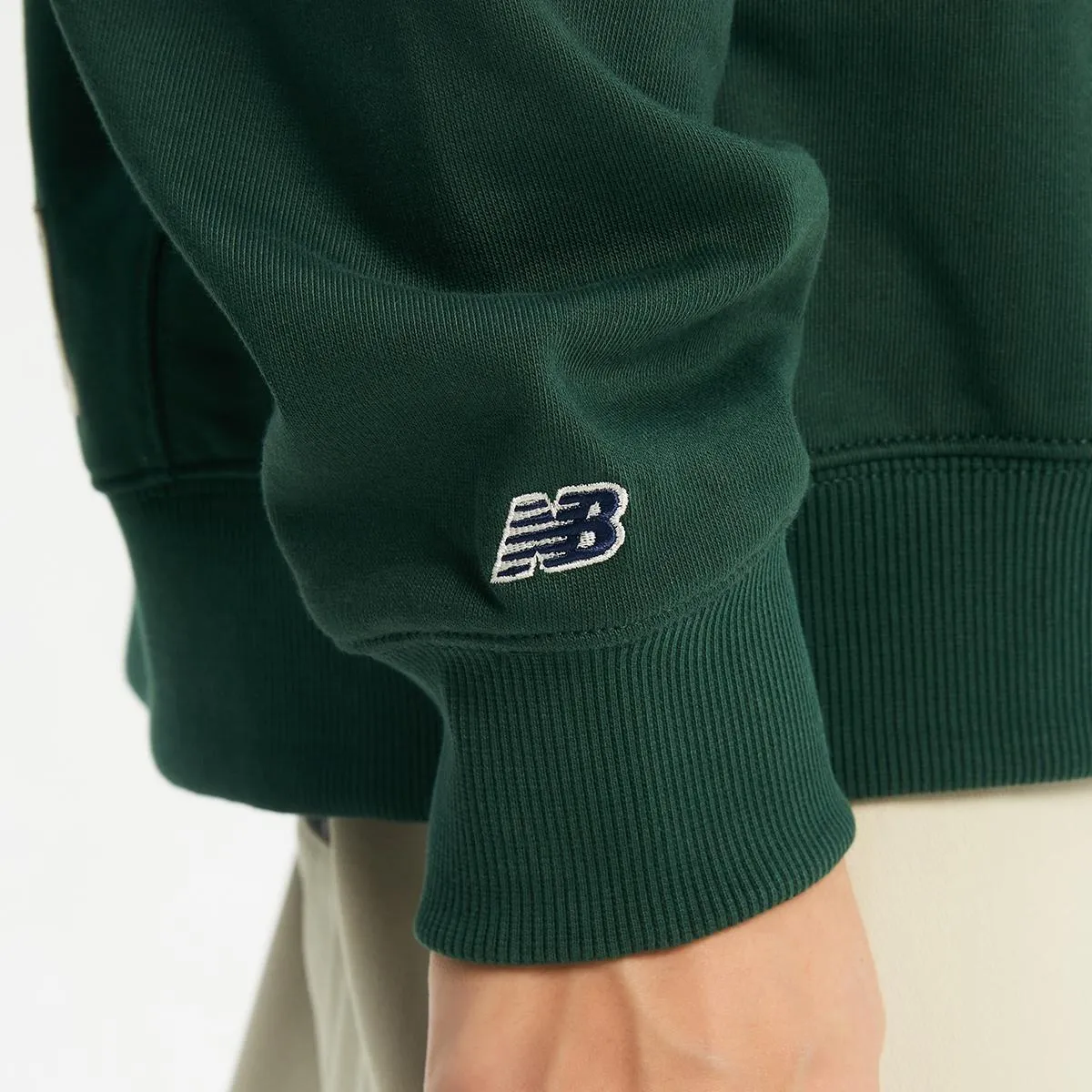 New Balance  |Unisex Street Style Logo Sweatshirts