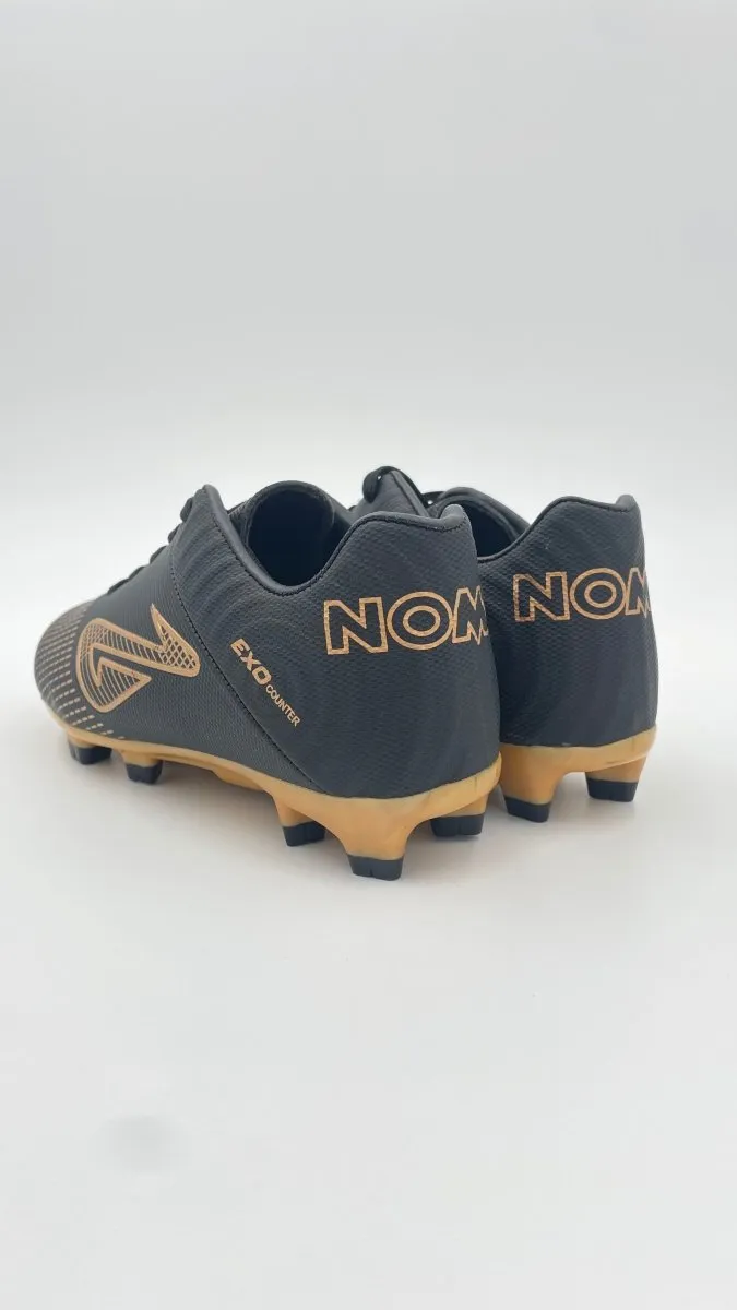 NOMIS JUNIOR IMMORTAL 2.0 BLACK/GOLD FOOTBALL BOOTS