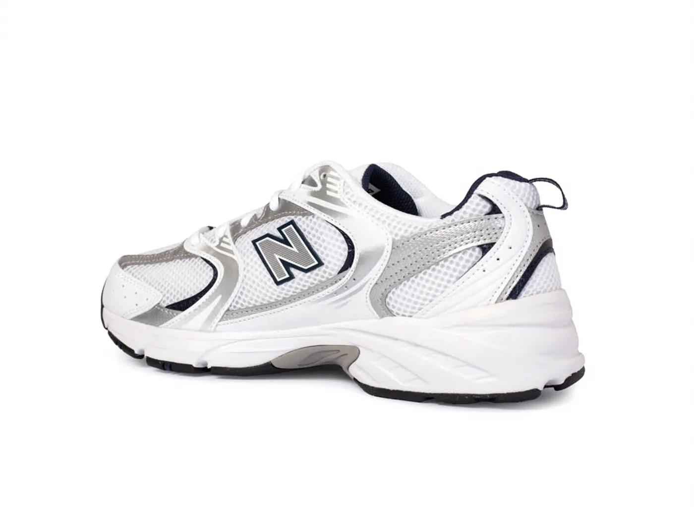 SNEAKERS NEW BALANCE UOMO LIFESTYLE BIANCO/BLUE NBMR530SG