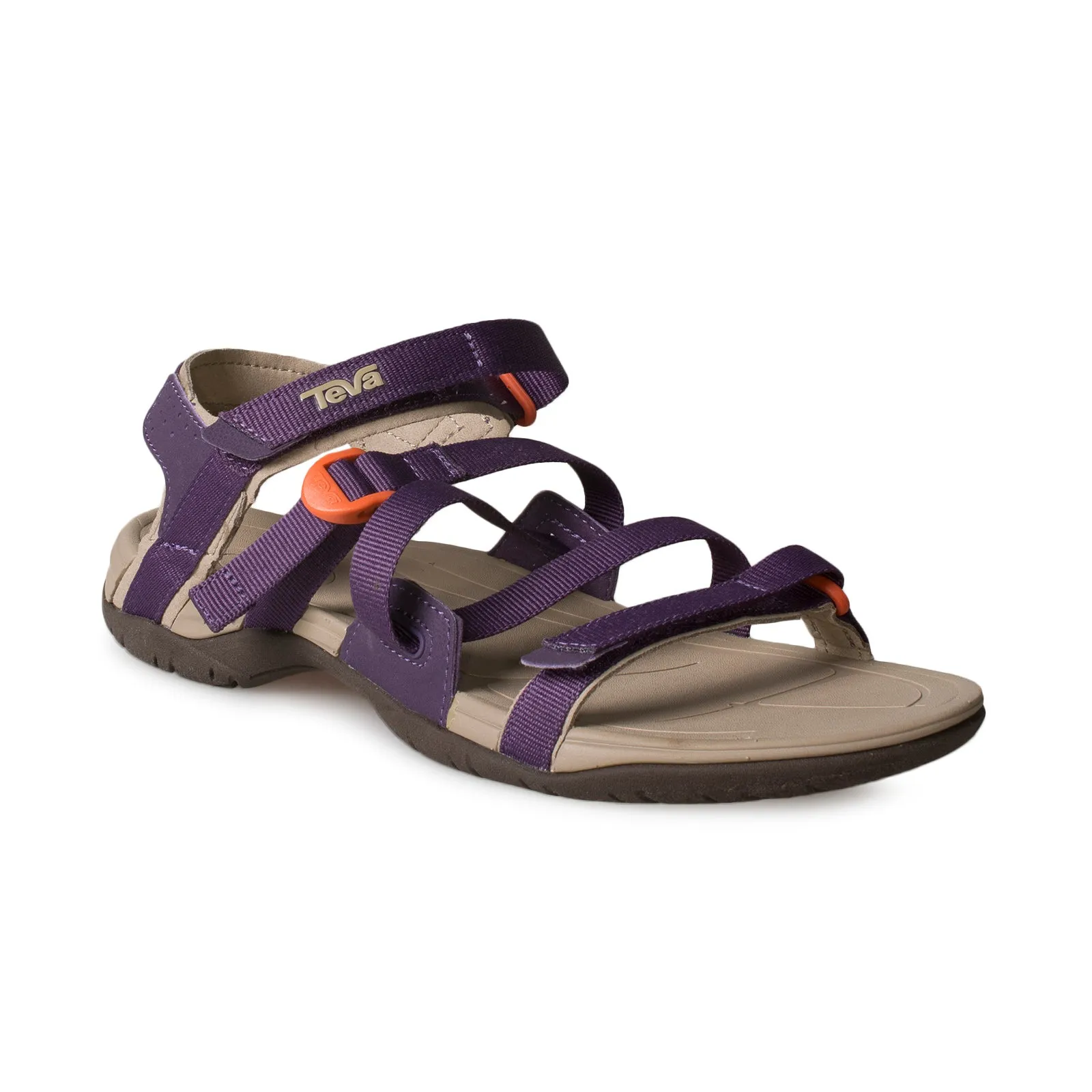 Teva Ascona Sport Web Purple Pennant Sandals - Women's