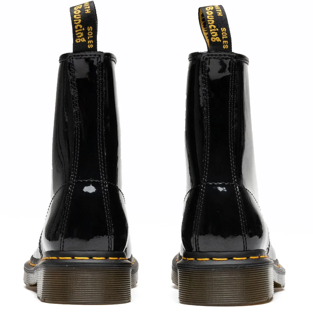 Women's 1460 Black Patent Lamper - Black