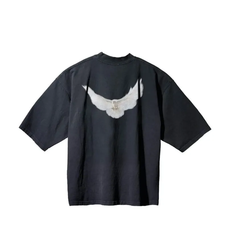 YEEZY x GAP Dove 3/4 Sleeve Tee Black 